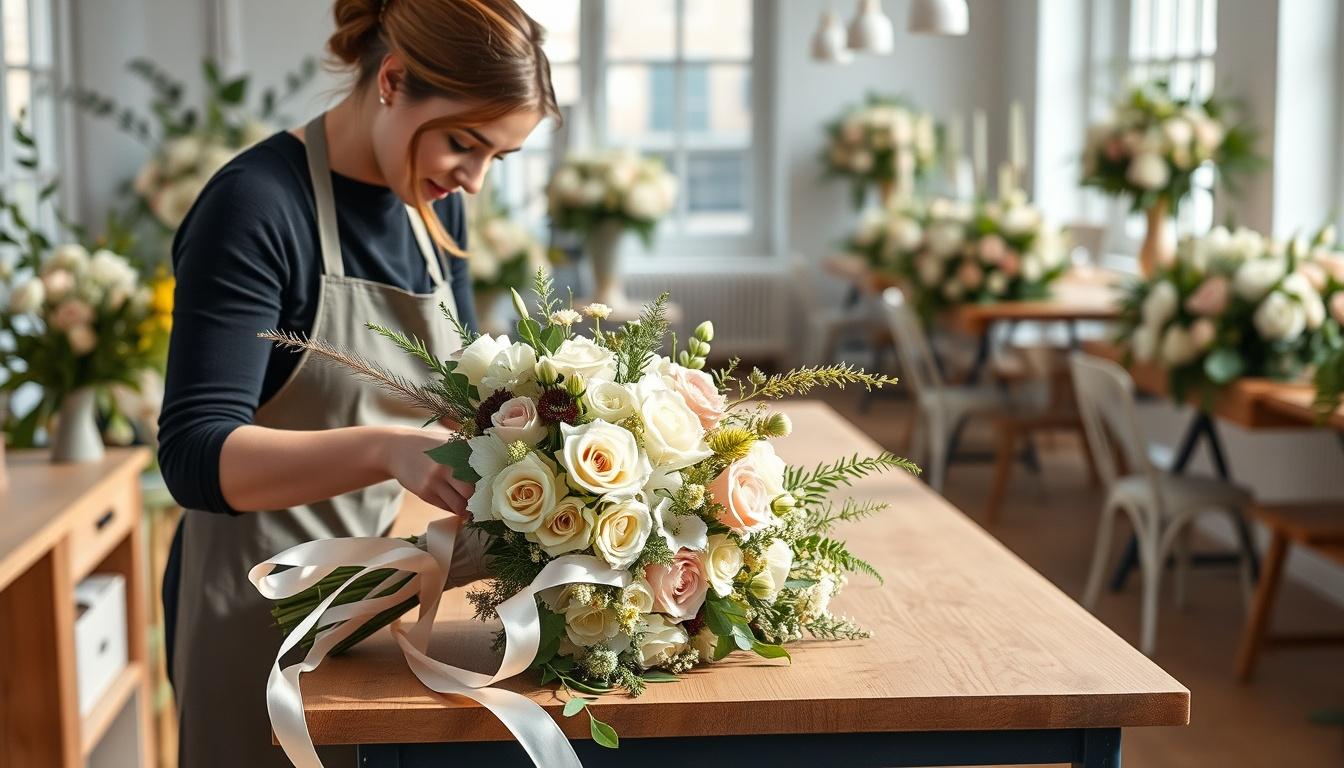 Flores que dan forma al evento